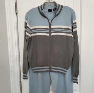 Women's two piece sweat suit